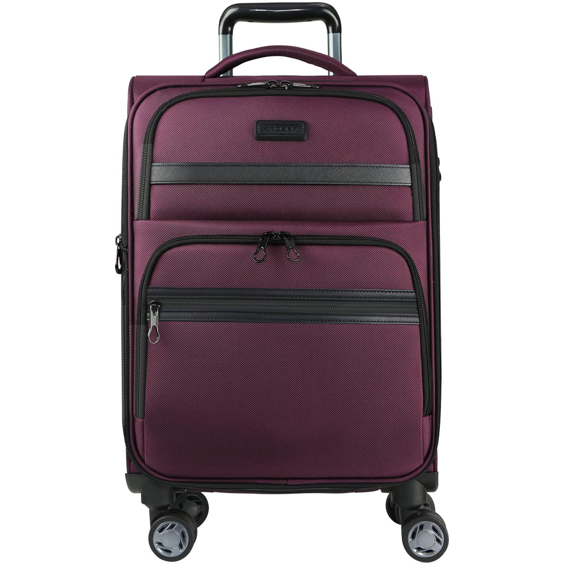 KROSER 20" Carry-On Burgundy