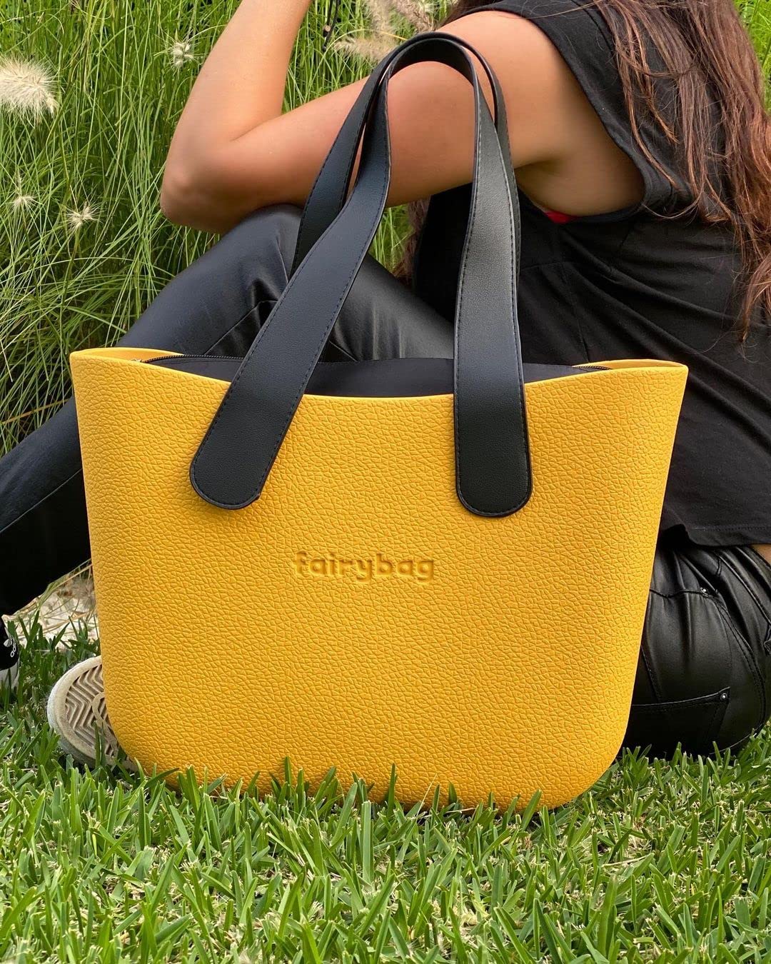 MRMIMI Waterproof Rubber Tote Bag