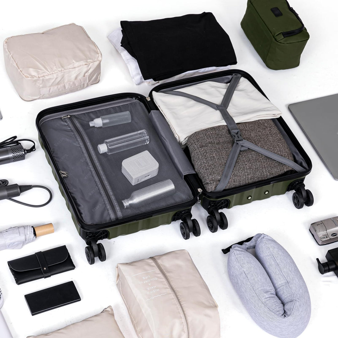 3-Piece Carry-On Luggage Set