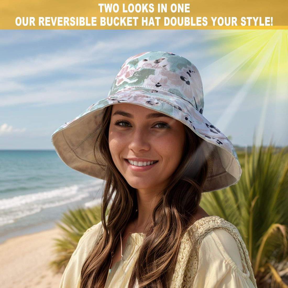 Women’s Wide Brim Sun Hat