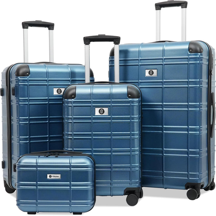 4-Piece Luggage Set – Blue