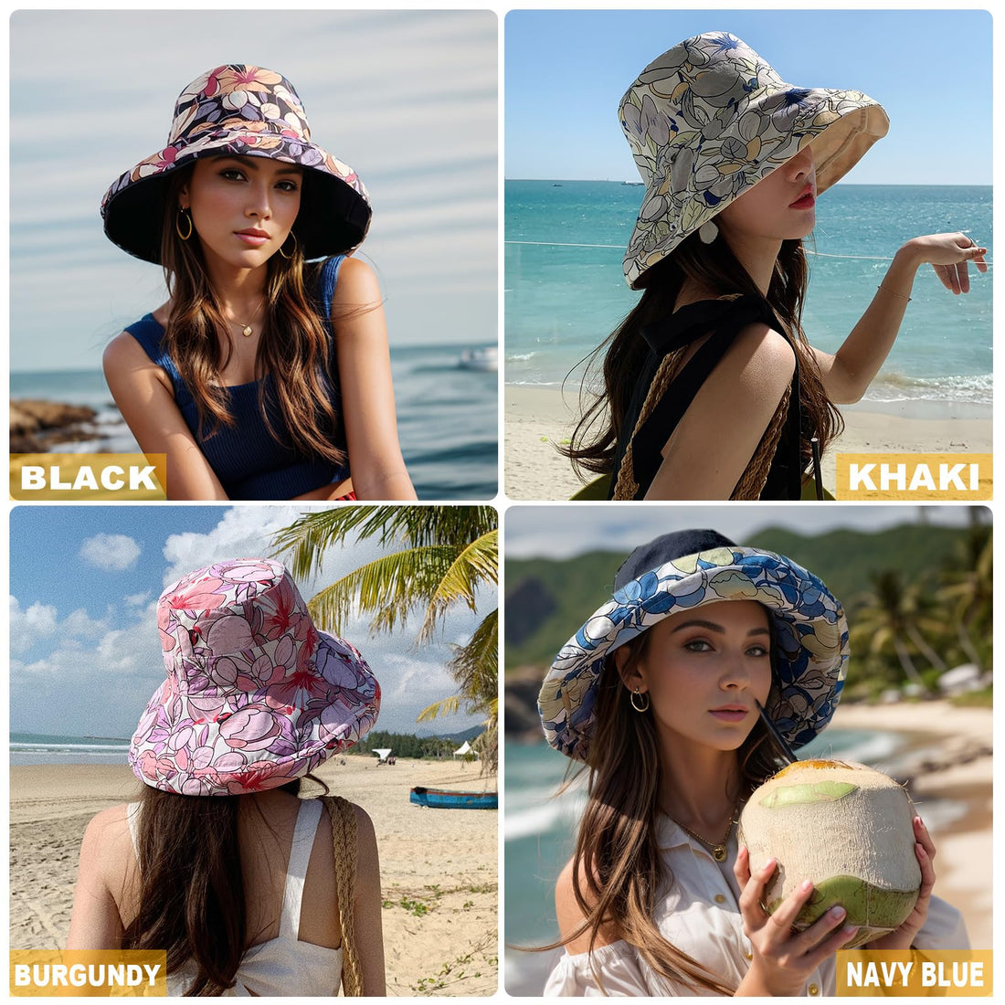 Women’s Wide Brim Sun Hat
