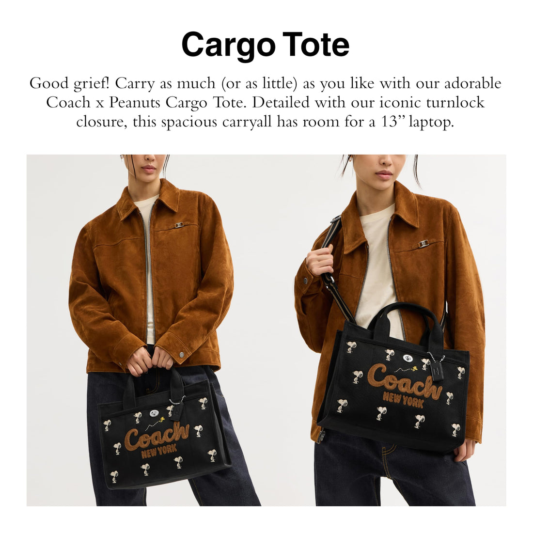 Coach Cargo Tote