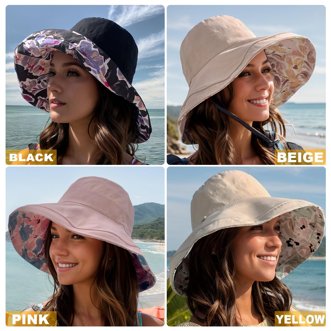 Women’s Wide Brim Sun Hat