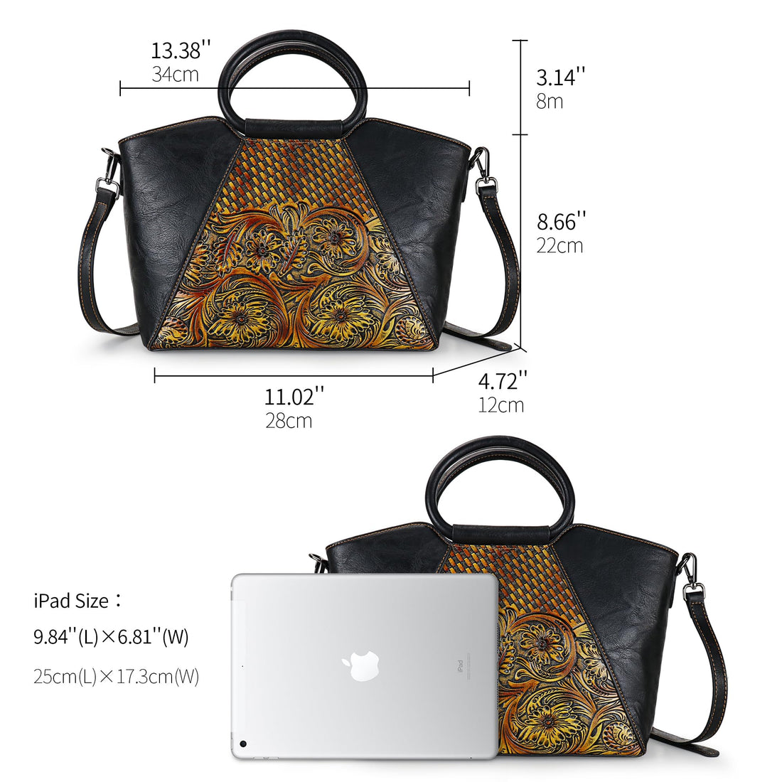 Women's Leather Tote & Satchel Bag