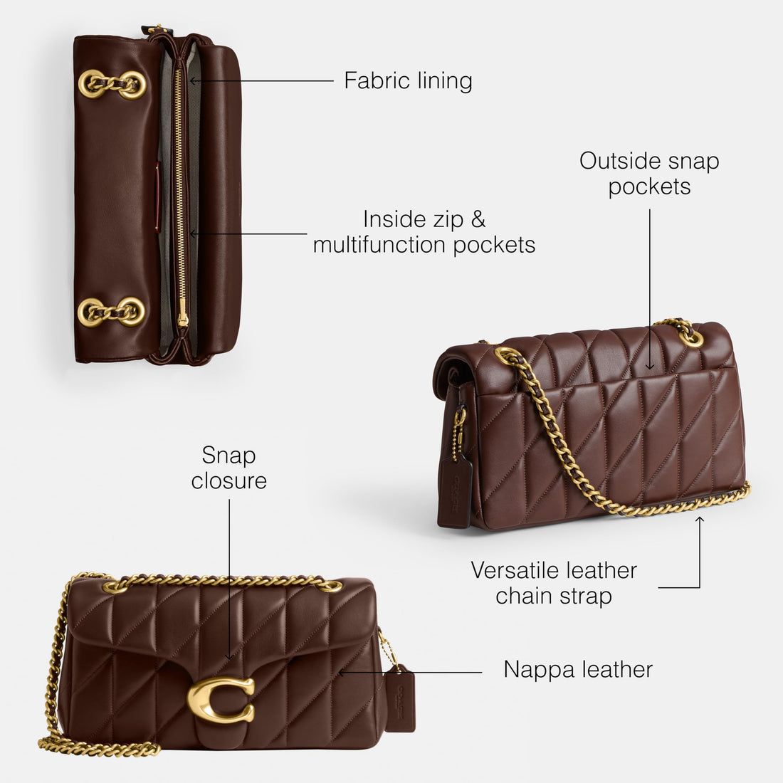 COACH Tabby Shoulder Bag 26