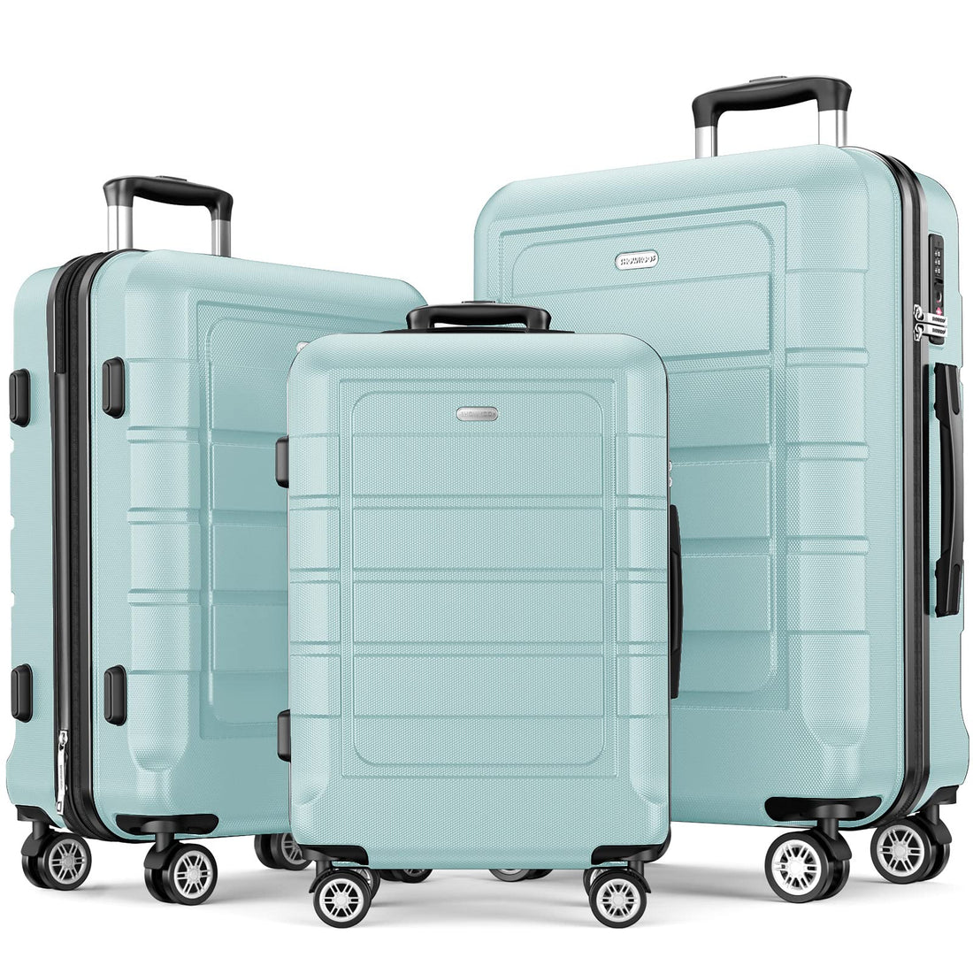 SHOWKOO 3-Piece Luggage Set