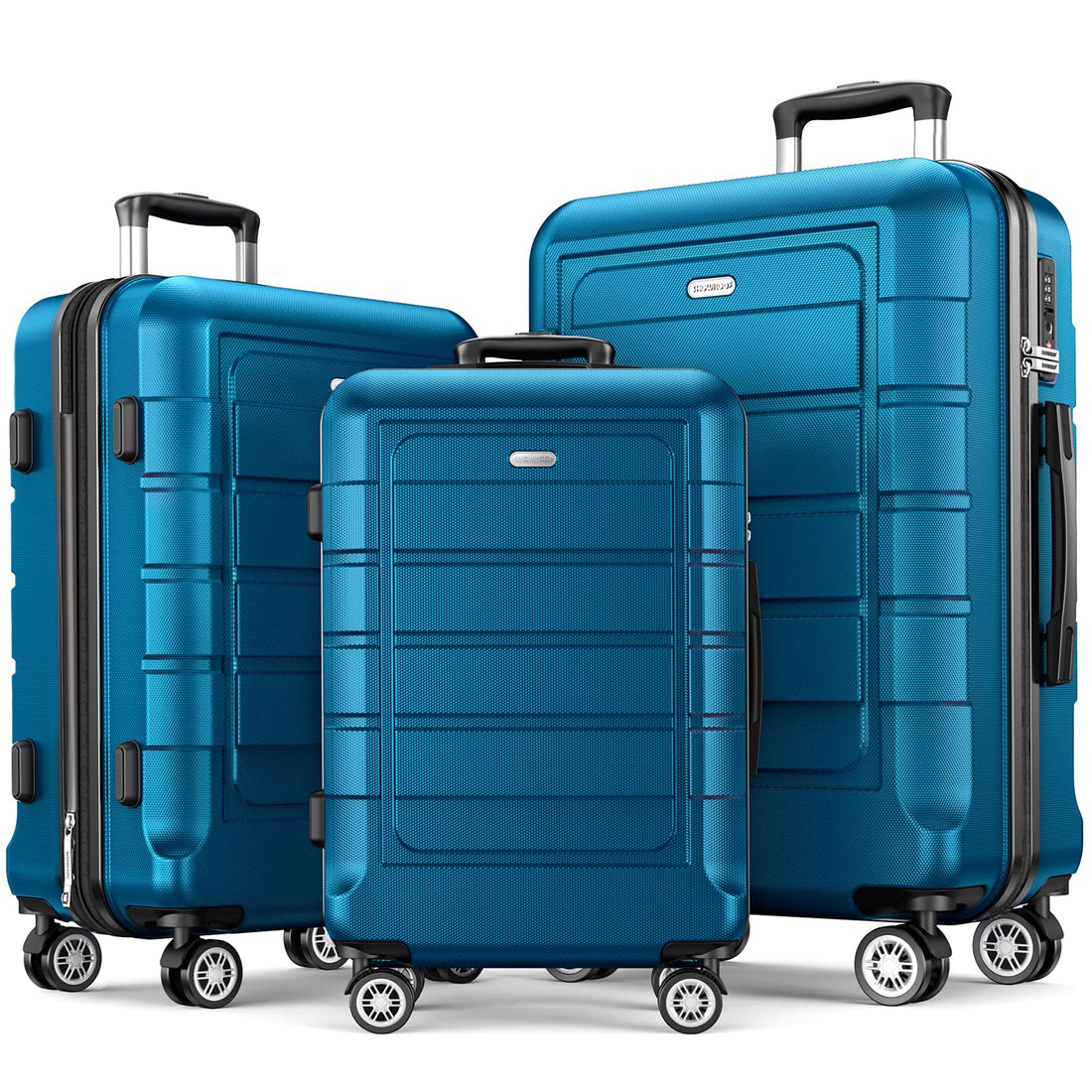 SHOWKOO 3-Piece Luggage Set