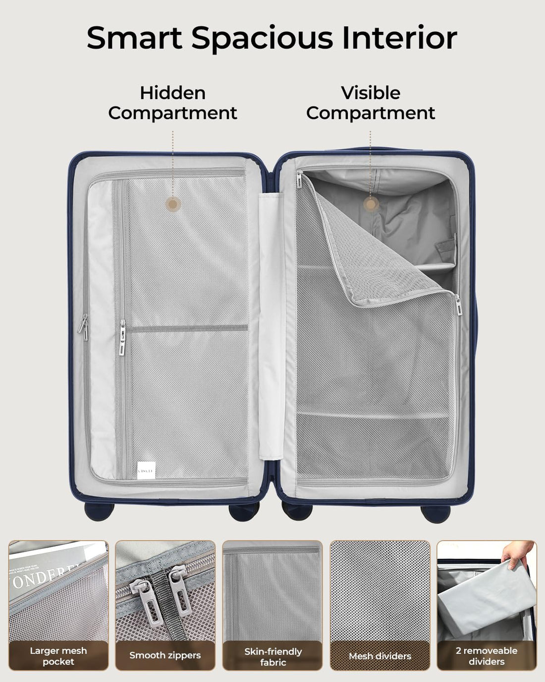28" Black Trunk Luggage
