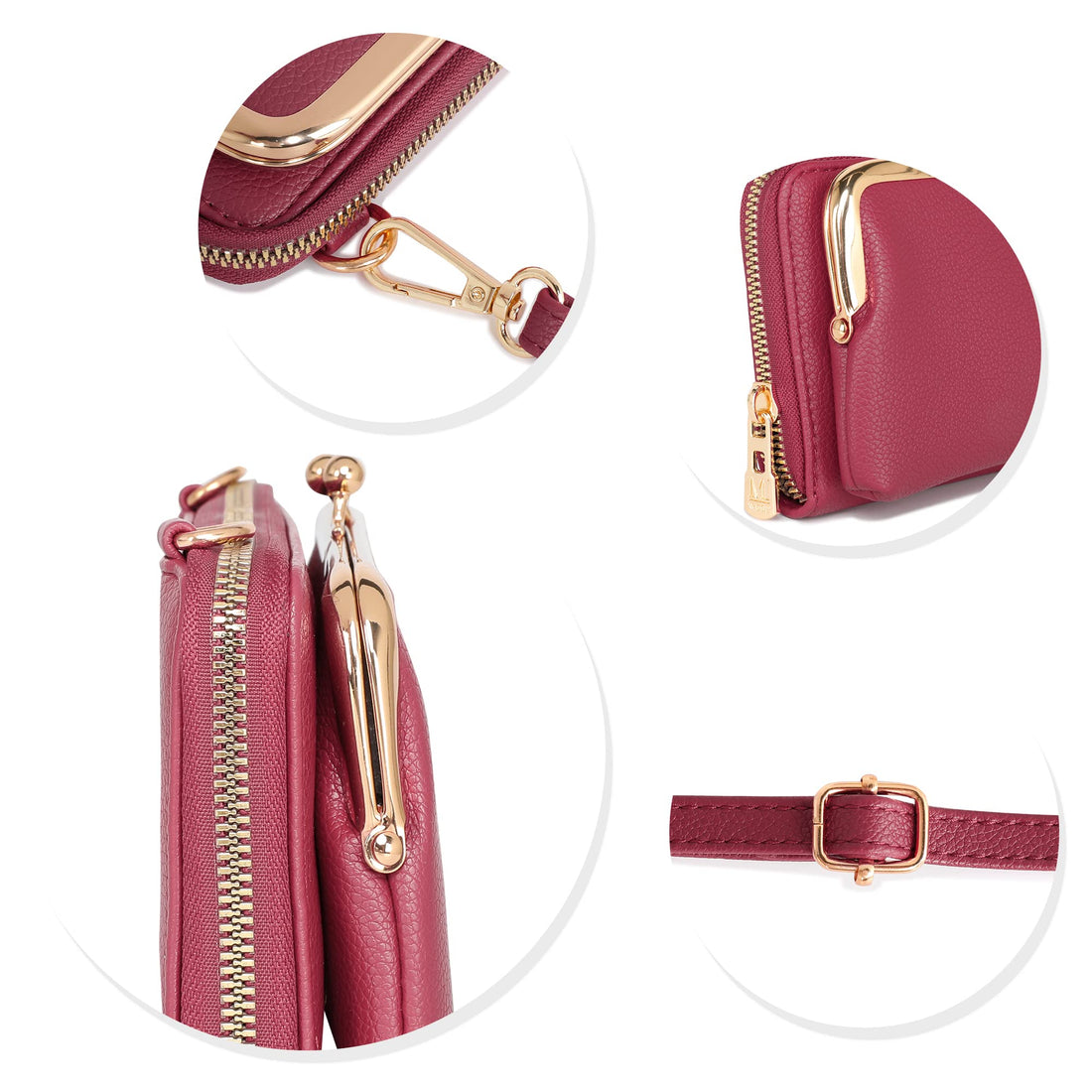 Montana West Small Crossbody Cell Phone Purse for Women RFID Blocking Cellphone Wallet