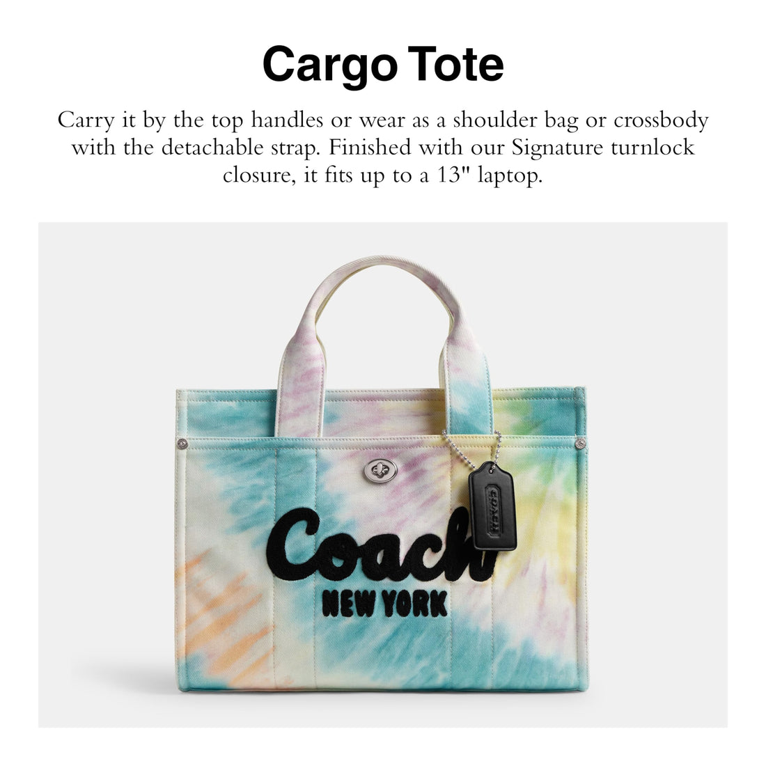 Coach Cargo Tote