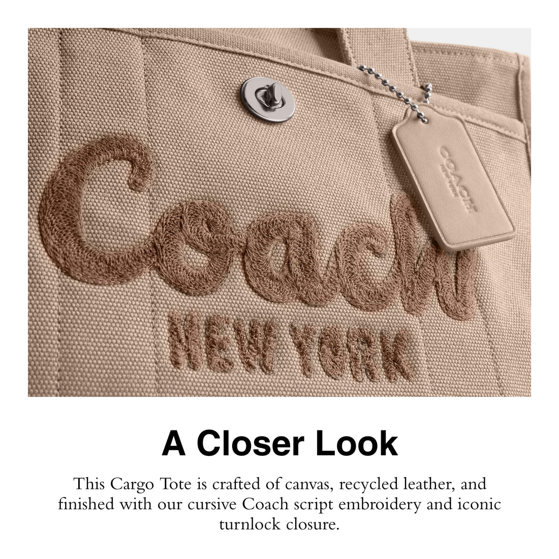 Coach Cargo Tote