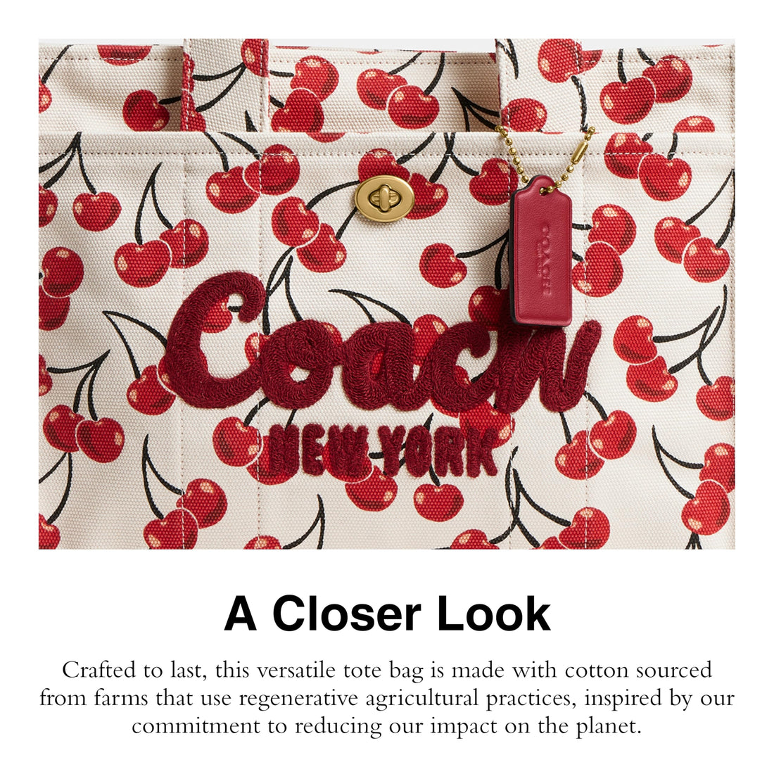 Coach Cargo Tote