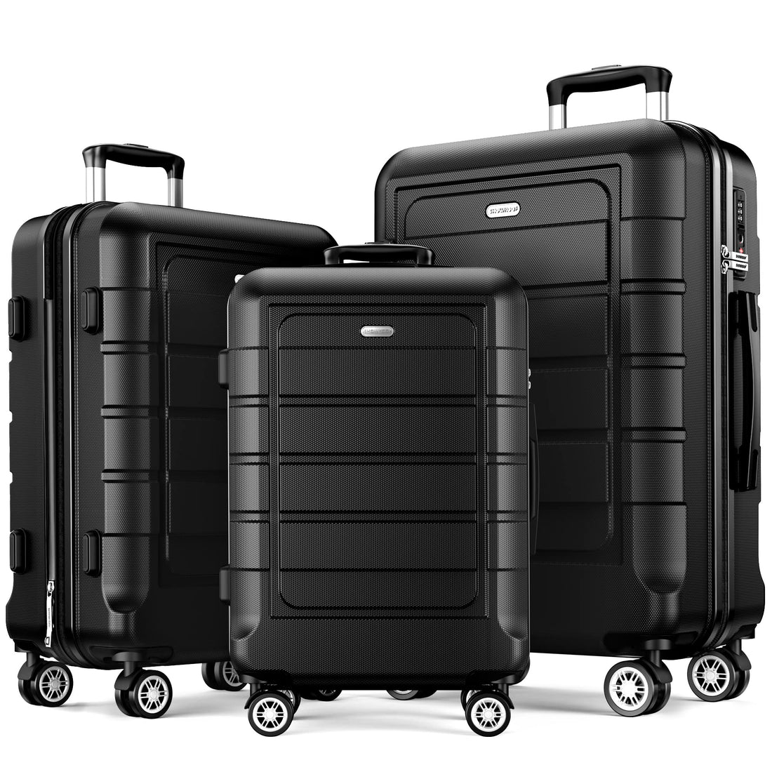 SHOWKOO 3-Piece Luggage Set