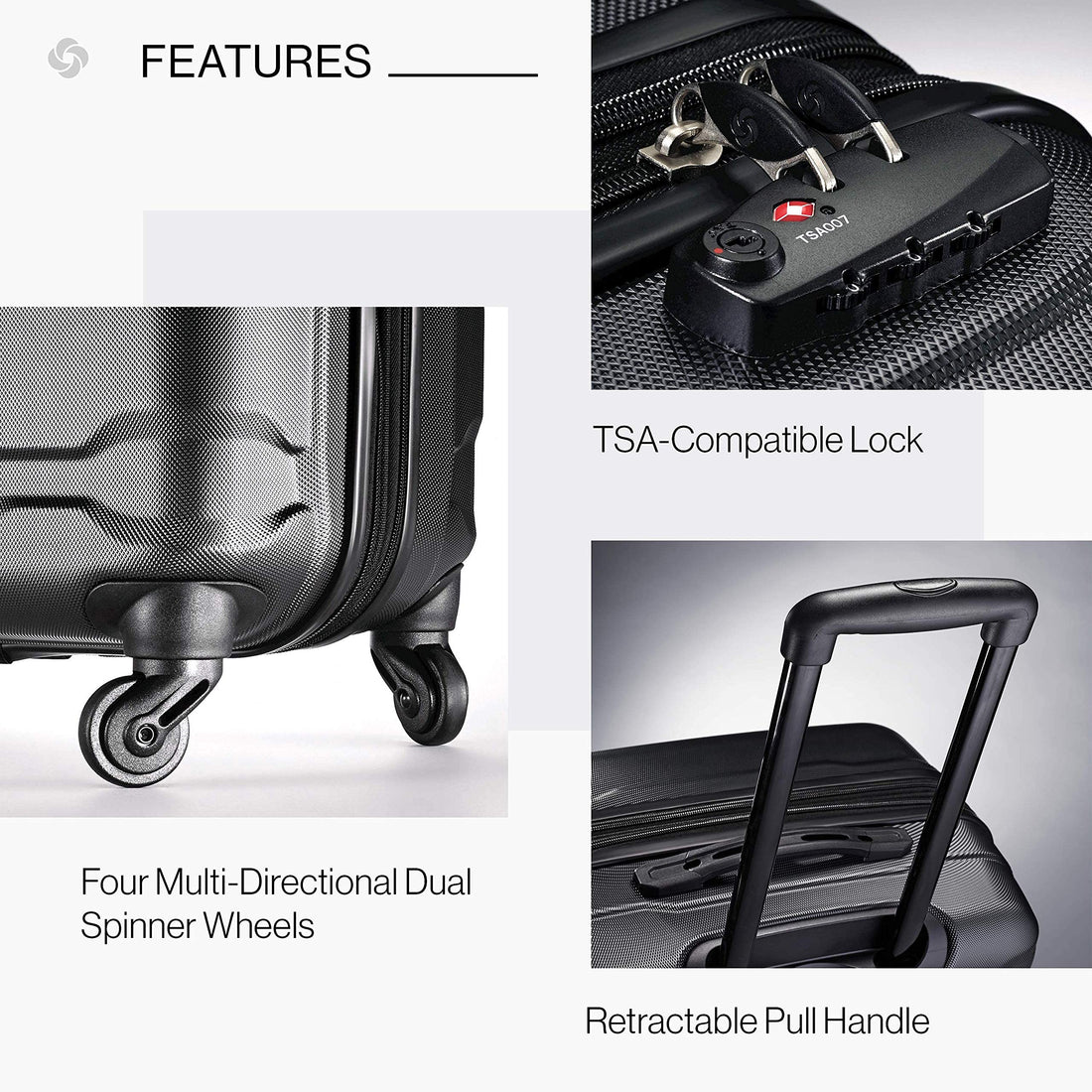 Samsonite 20" Carry-On White
